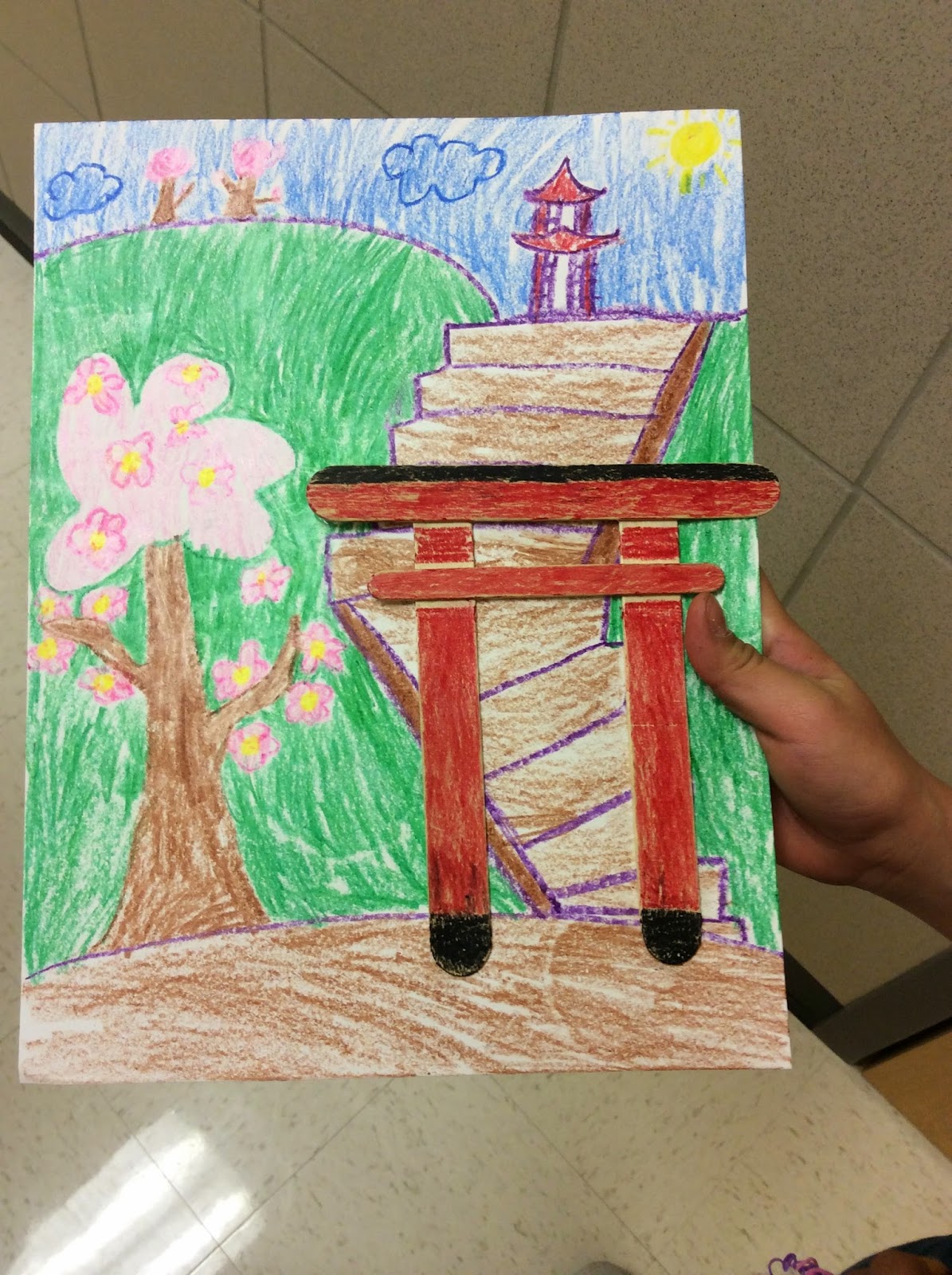 Scholartly Torii Gate Art Lesson