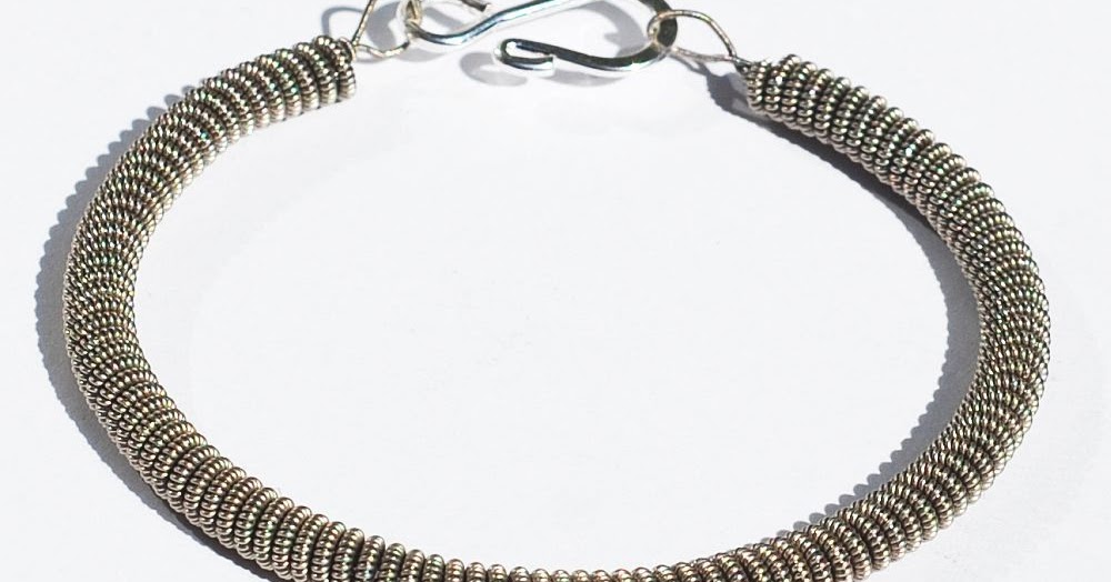 Guitar String Jewelry by Tanith Rohe Guitar String Bracelet Silver