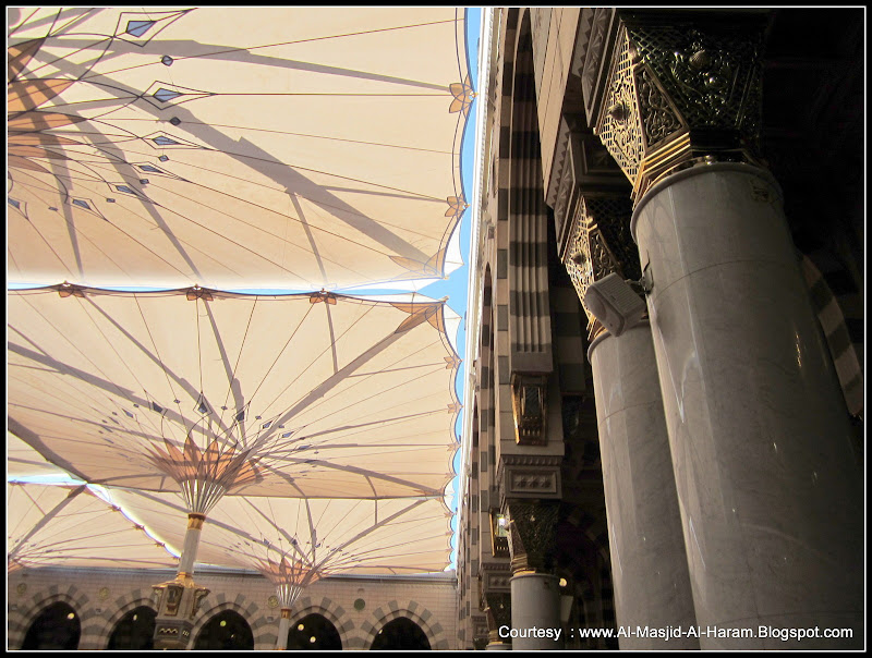 متابة توسعة الحرمين منذ 2013 الى 2015 Prophet%27s+Mosque+%288%29