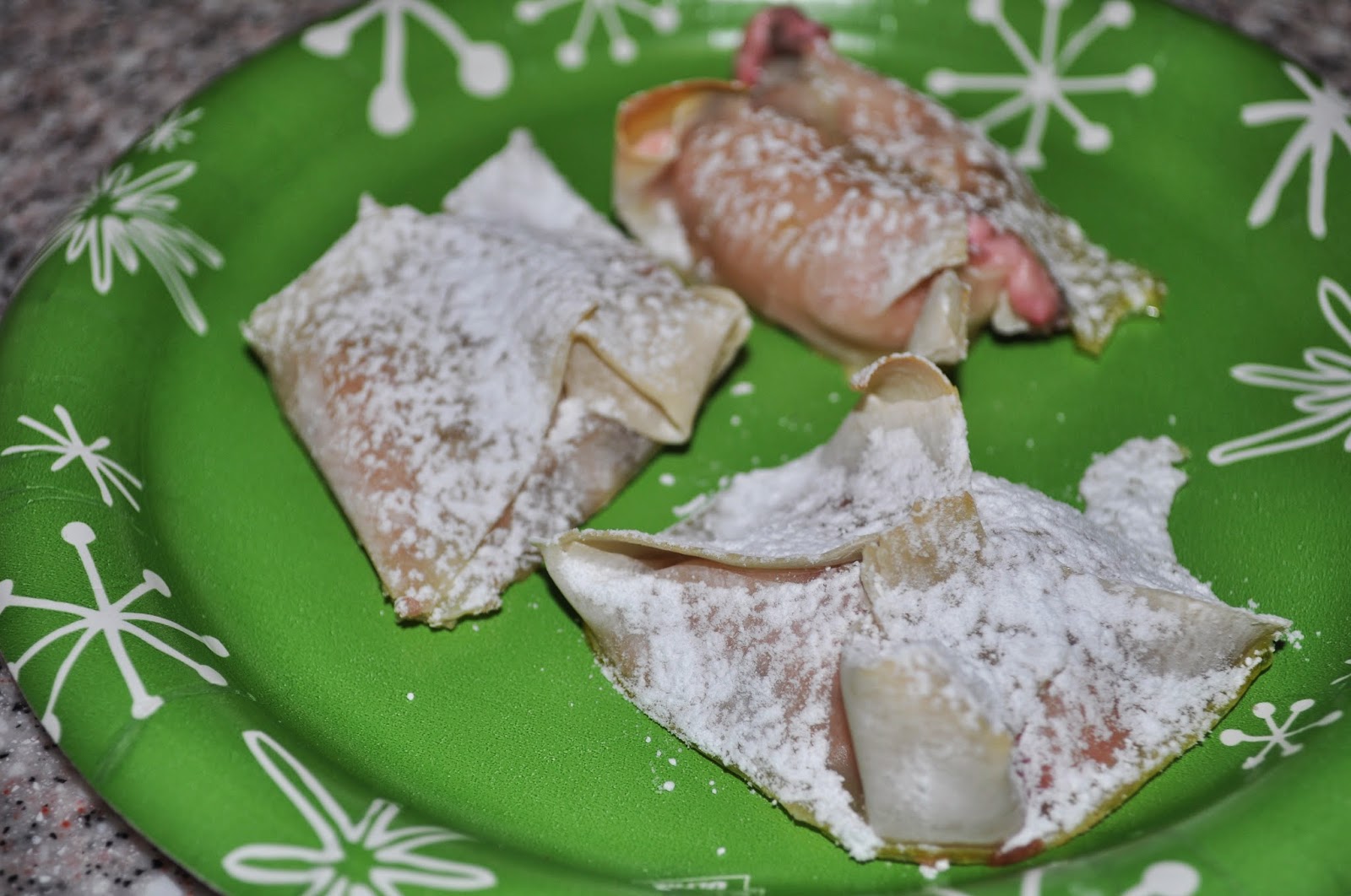 Beth's Favorite Recipes Strawberry Chocolate Chip Cheesecake Wontons
