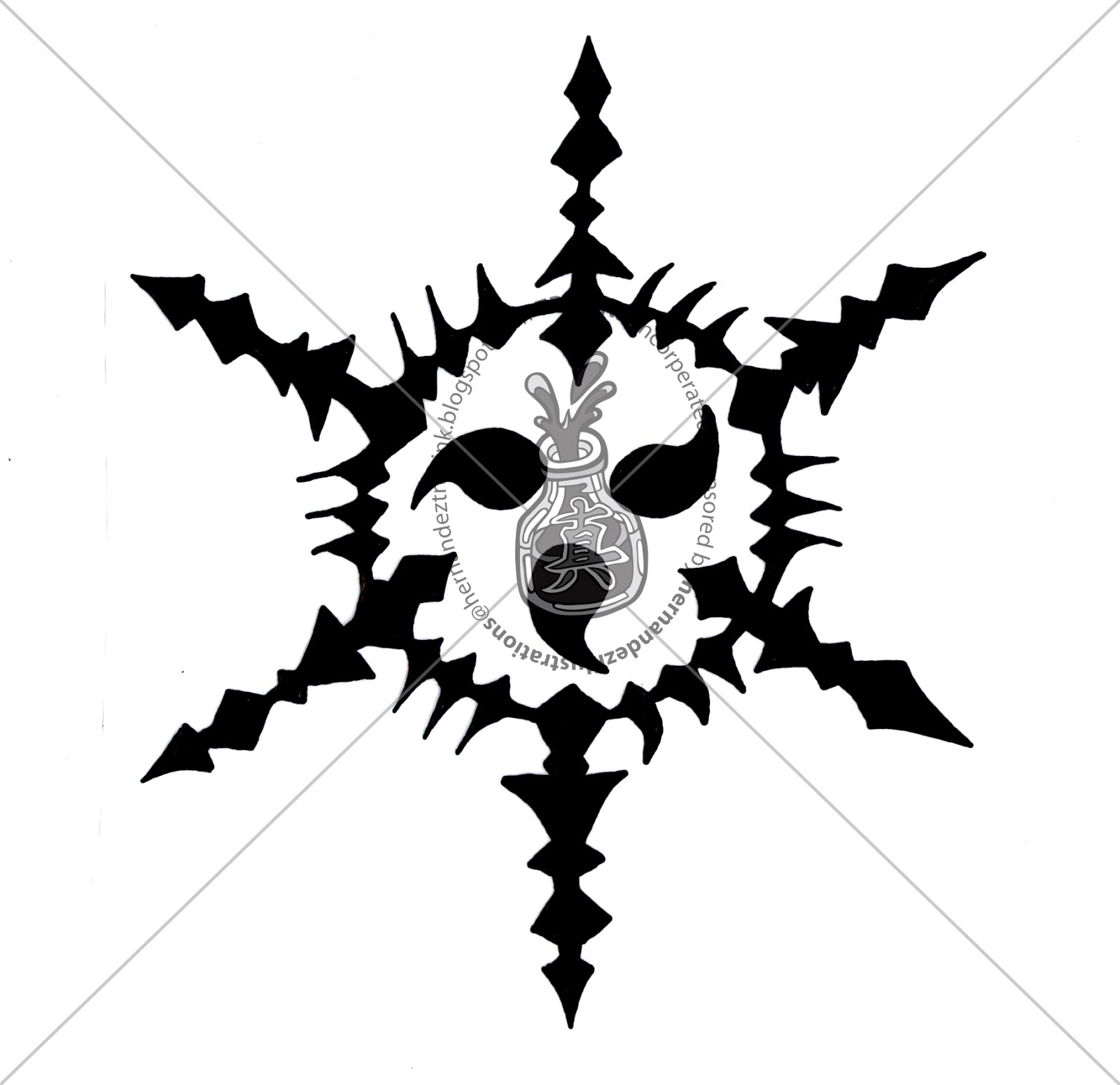 TrueInk Tattoos: Curse Mark tat