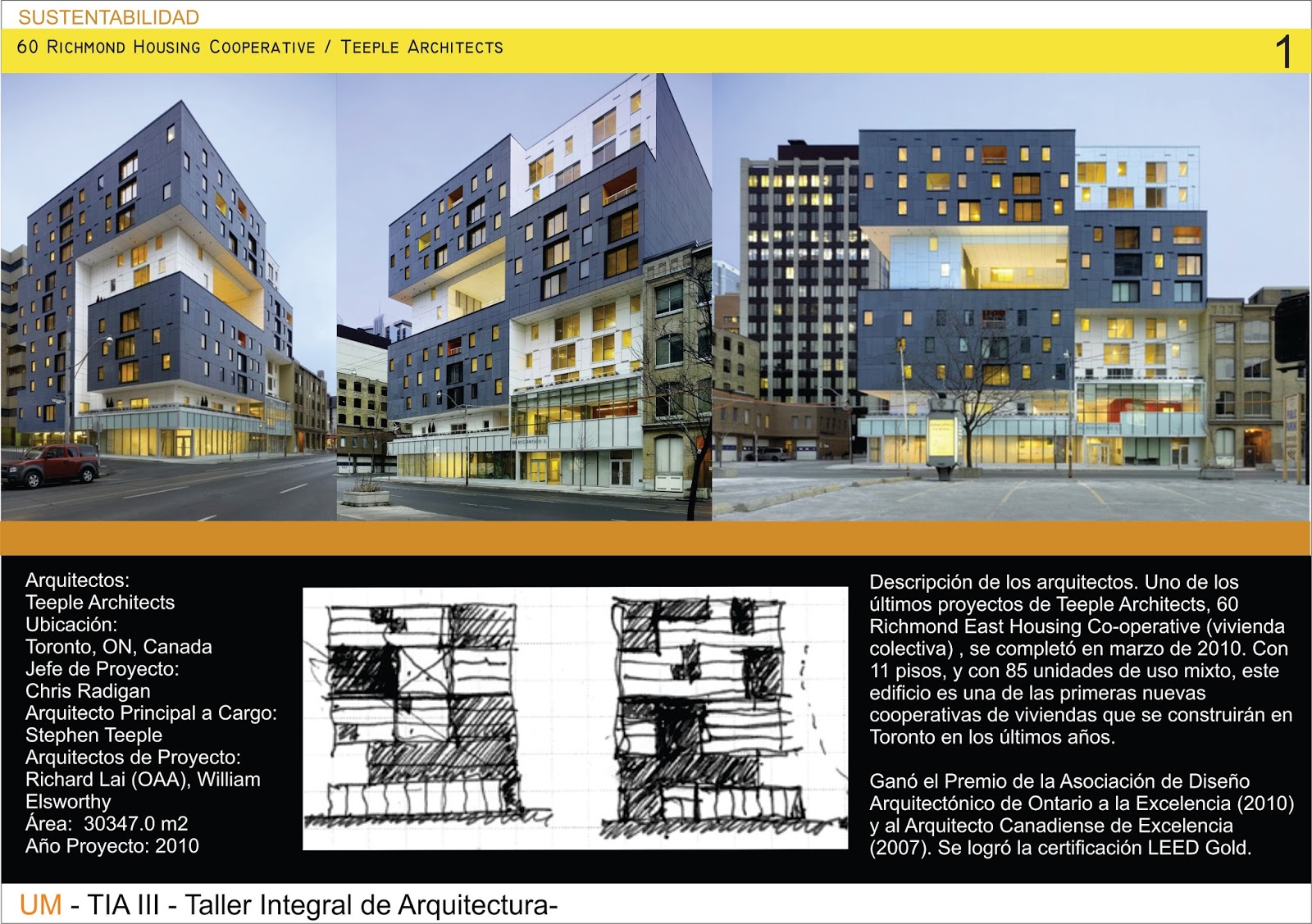 LeoKrause Análisis Sustentable. 60 Richmond Housing Coop.