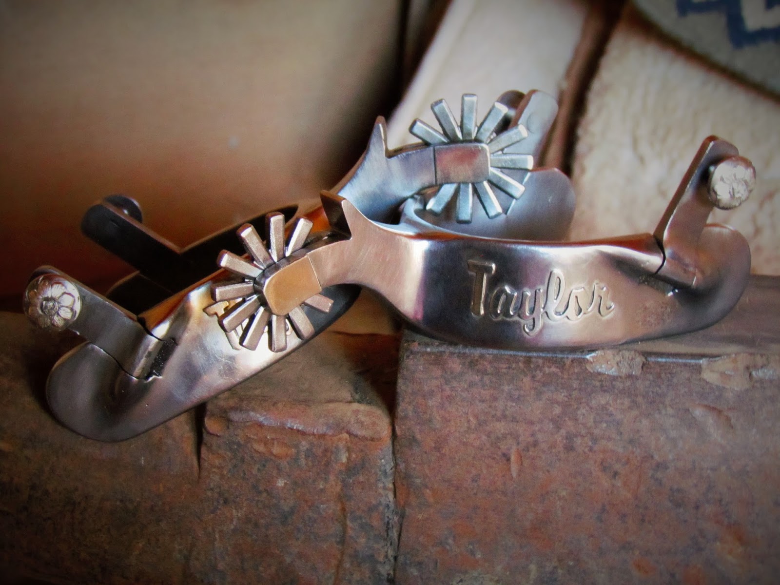 Cowboy Custom Spurs PARRY 1C57 15