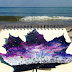 Painting on fallen leaves