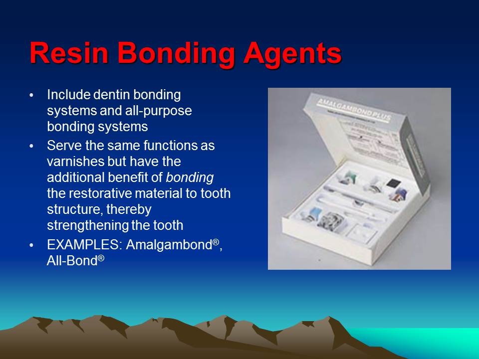 Dentistry Sealers, Liners and Bases