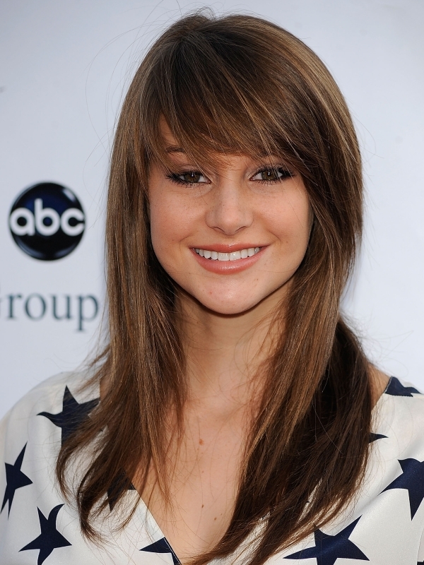 Long Hairstyles With Side Bangs