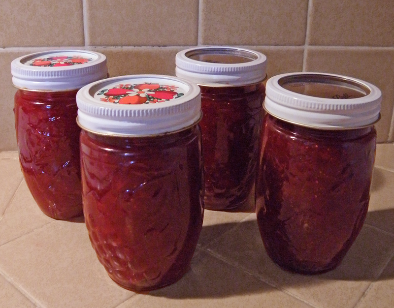 Seasonal Eating Low Sugar Strawberry Pineapple Jam