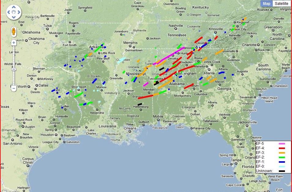 CapitalClimate Second Mississippi April 27 Tornado Upgraded to EF5