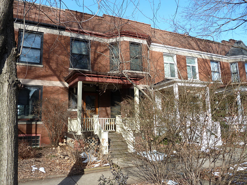 The Chicago Real Estate Local Something unique Roscoe Village row houses
