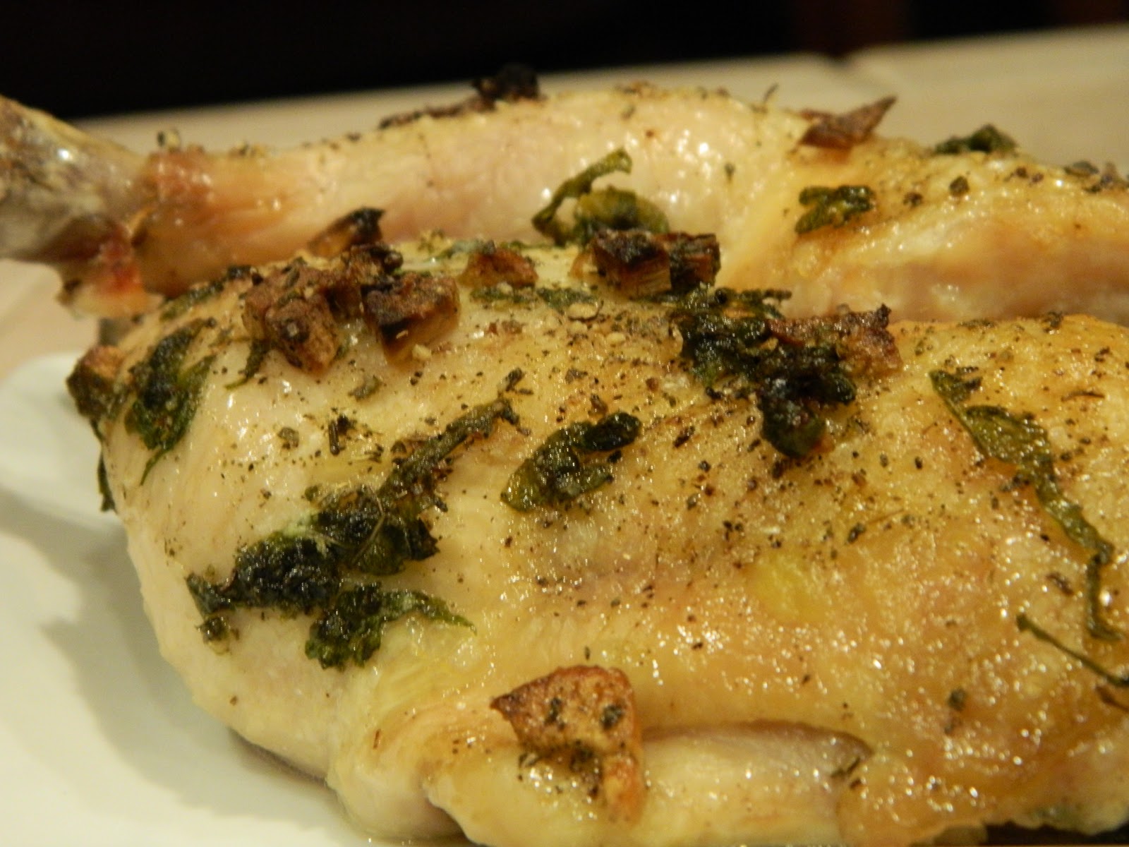 Primal Bites Basil & Garlic Roasted Chicken Leg Quarters