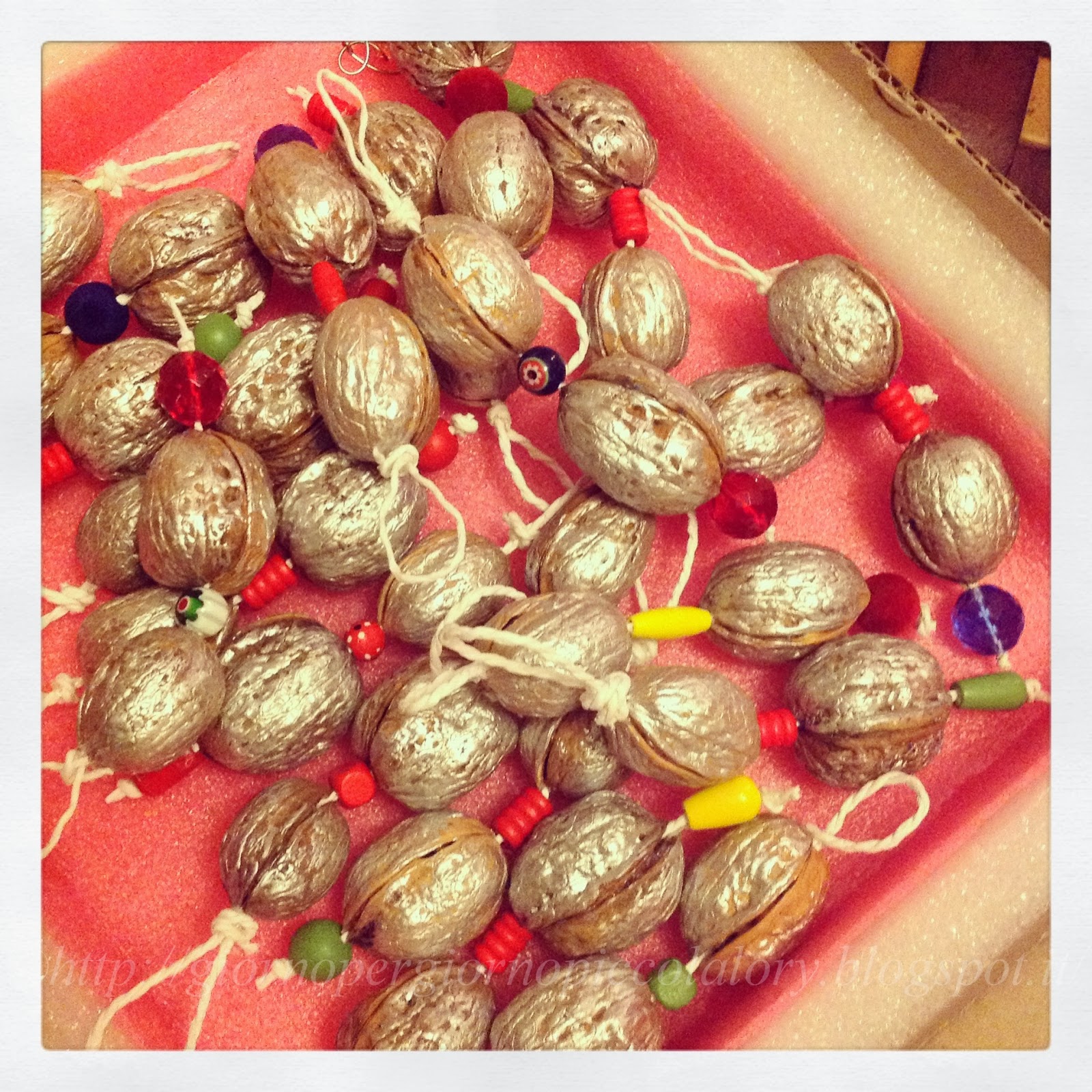 Lavoretti Di Natale Con Le Noci.Giorno Per Giorno Natale Addobbi Con Le Noci