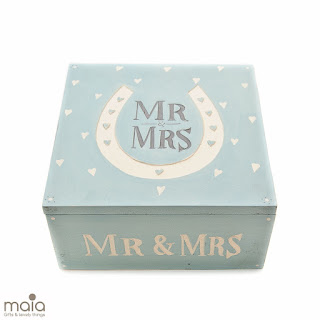 Keepsake Wooden Weddign Box from Maia Gifts
