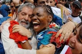 Resultado de imagem para fotos de lula com comunidade negra