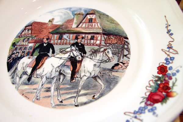 aliciasivert, alicia sivertsson, frankrike, france, normandy, normandie, porcelain, tallrik, porslin, plate, dinner, la saussaye