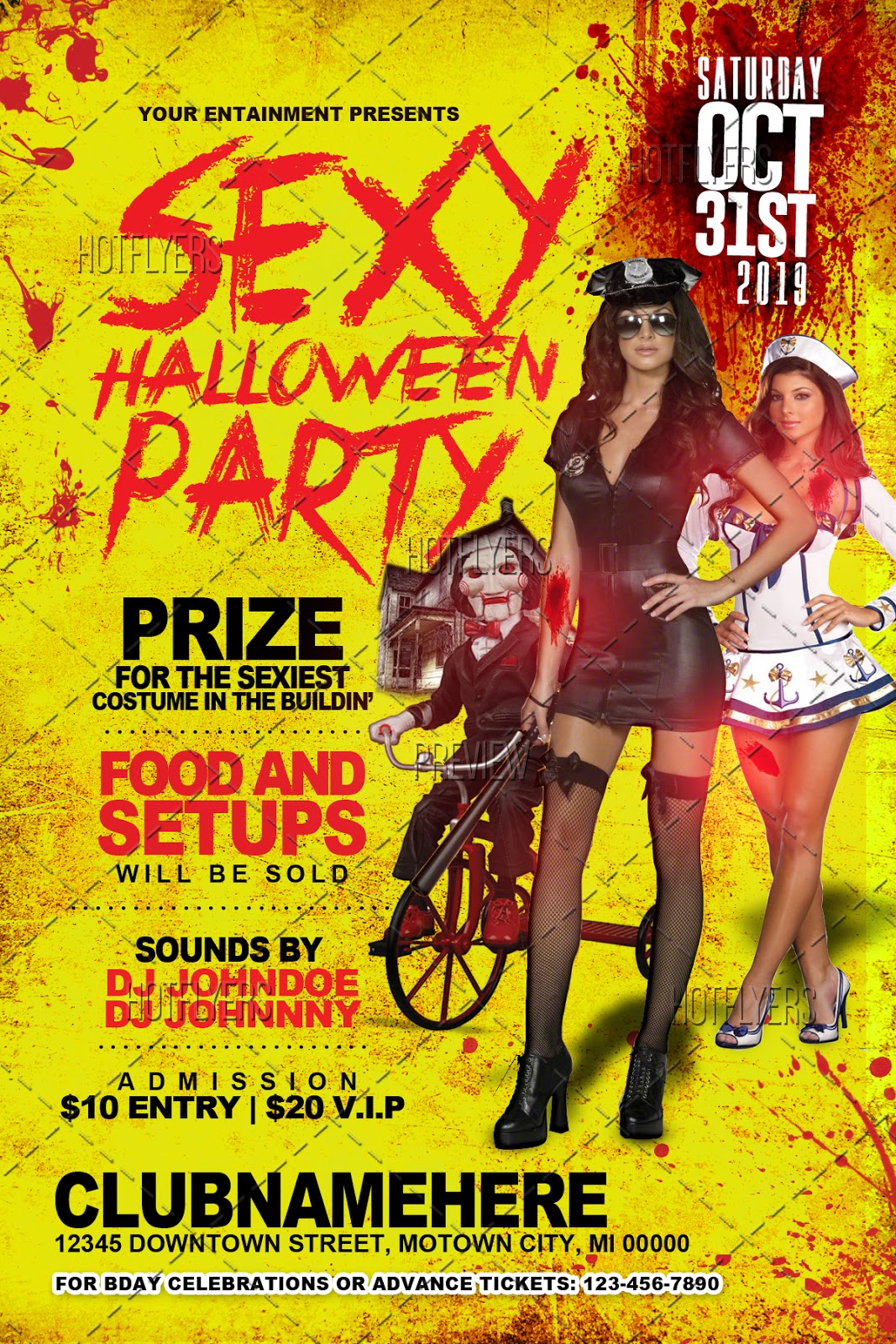 party program templates