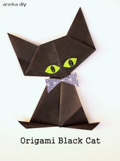 origami kucing cara membuat origami hewan kucing yang cantik