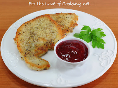 Turkey Cutlets with Cranberry Coulis