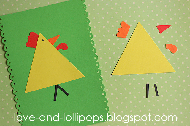 love and lollipops easy chicken craft chicken crafts