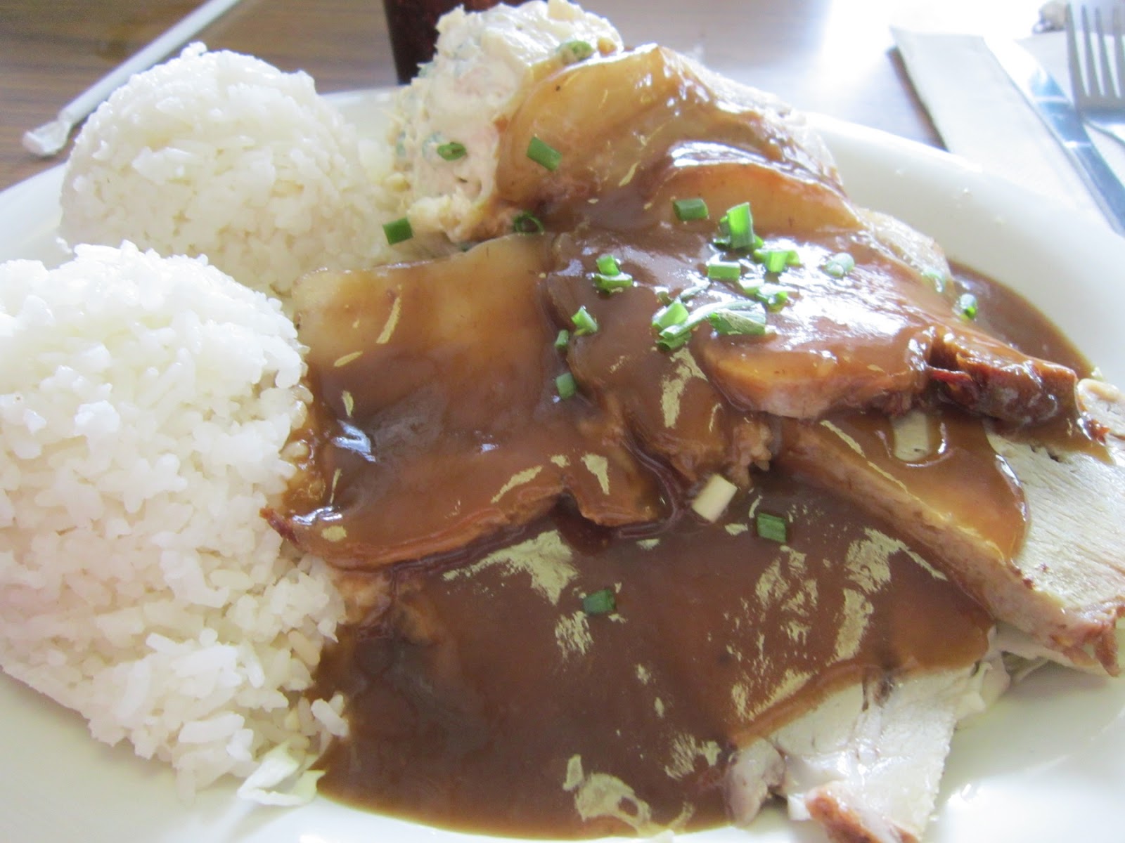 hawaiian style roast pork with gravy recipe