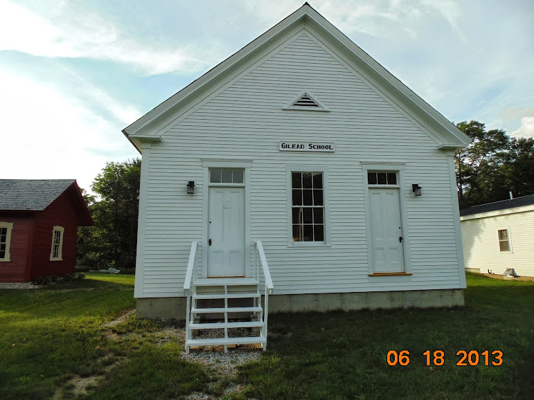 Schoolhouse with new lights