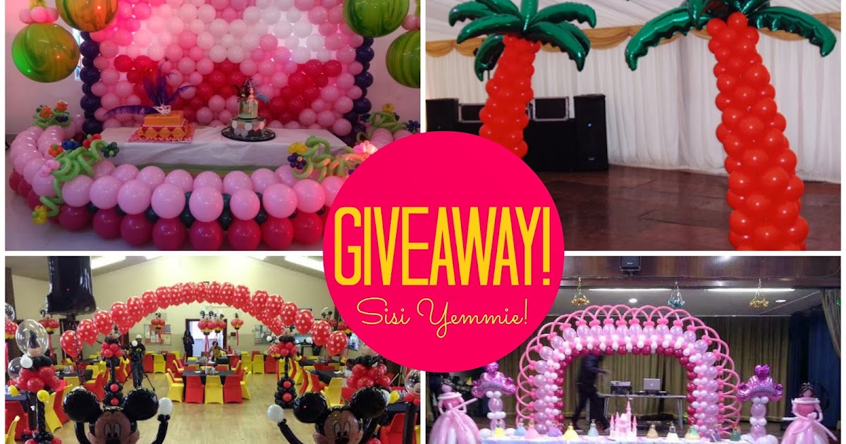 GIVEAWAY BALLOON DECORATIONS TRAINING (LAG/ABJ) !! SISIYEMMIE