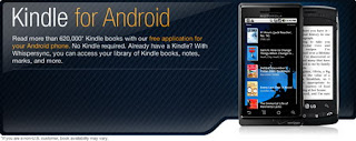 Amazon Kindle for Android available for download