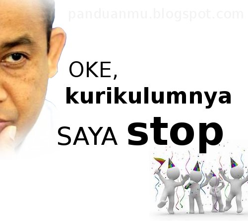 kurikulum 2013 stop - dihentikan Anies