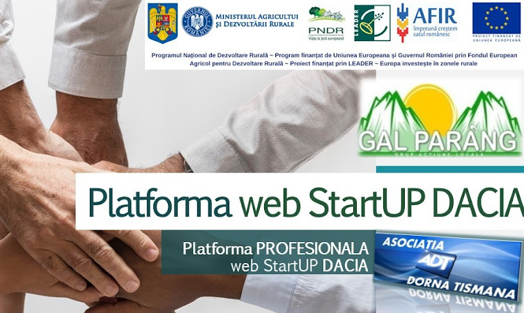 Platforma web StartUP D.A.C.I.A