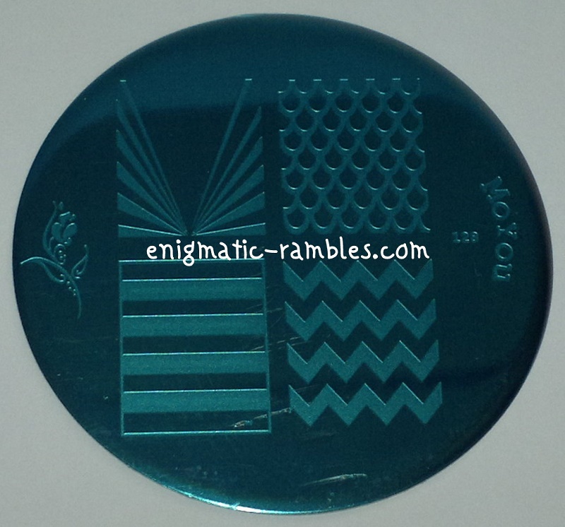Review MoYou 128 Stamping Plate review-moyou-128-stamping-plate-chevrons-stripes-scales