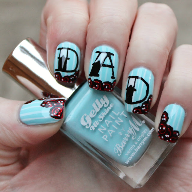 Father's Day Nail Art