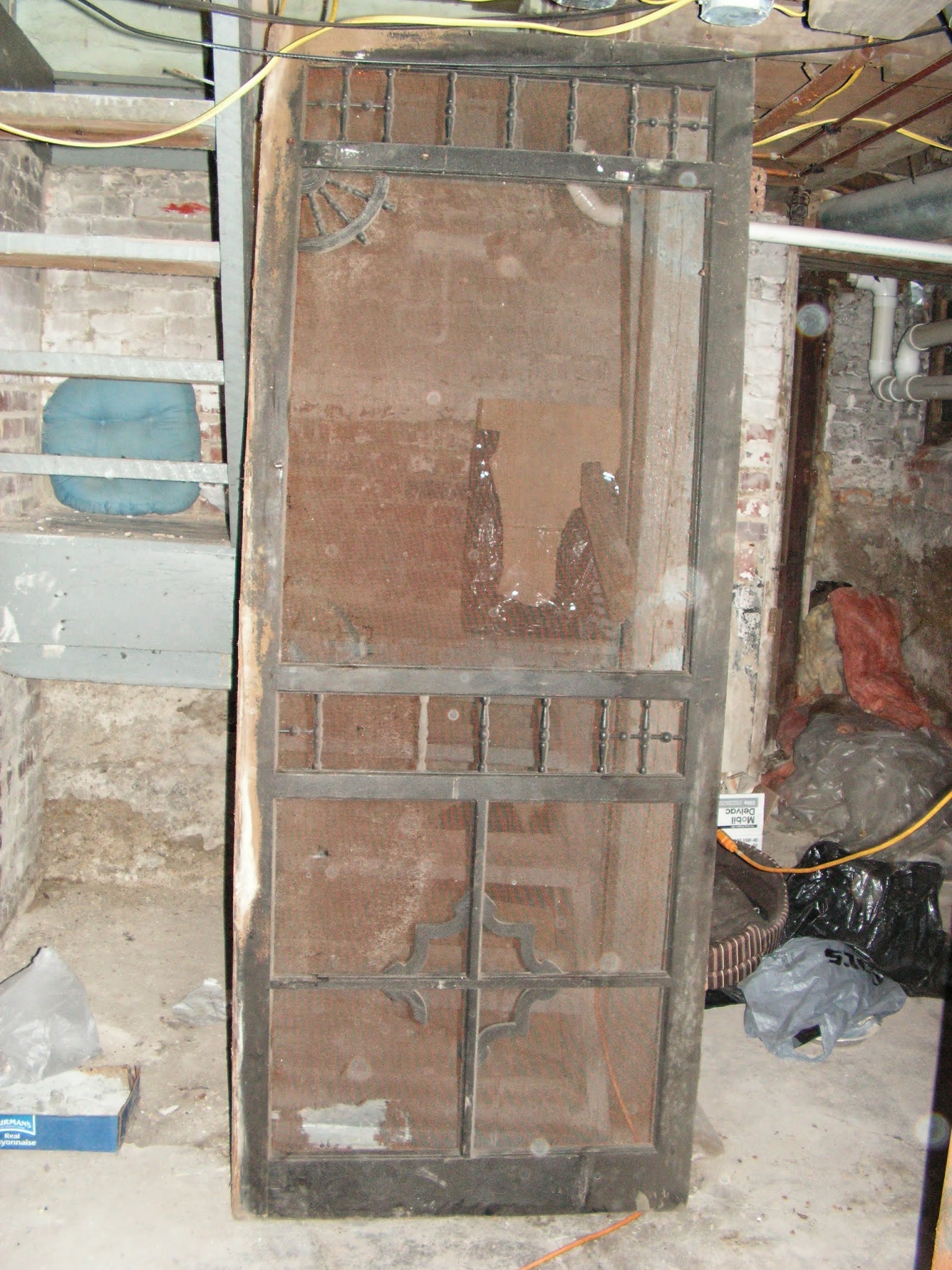 1900 Victorian Home Restoration Original Screen Doors