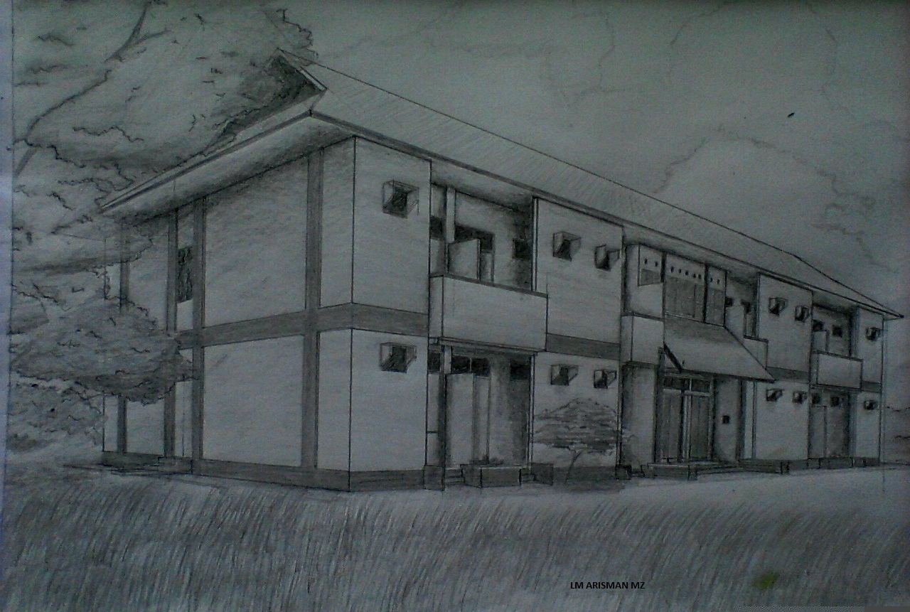 Inspirasi Sketsa Gedung Bidik Misi Universitas Haluoleo