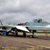 Sukhoi T-50 PAK FA Rusia Terbakar Saat Mendarat