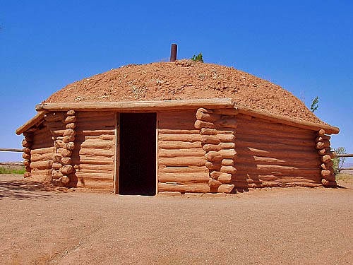 Create navajo hogan home homework image