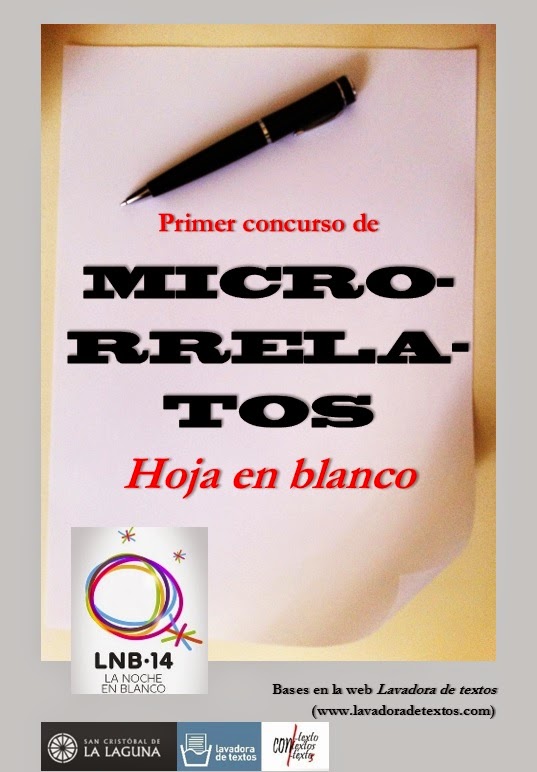 Finalista Primer concurso de microrrelatos Hoja en blanco