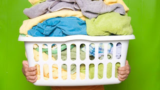 laundry is serious business--it must be exercise!