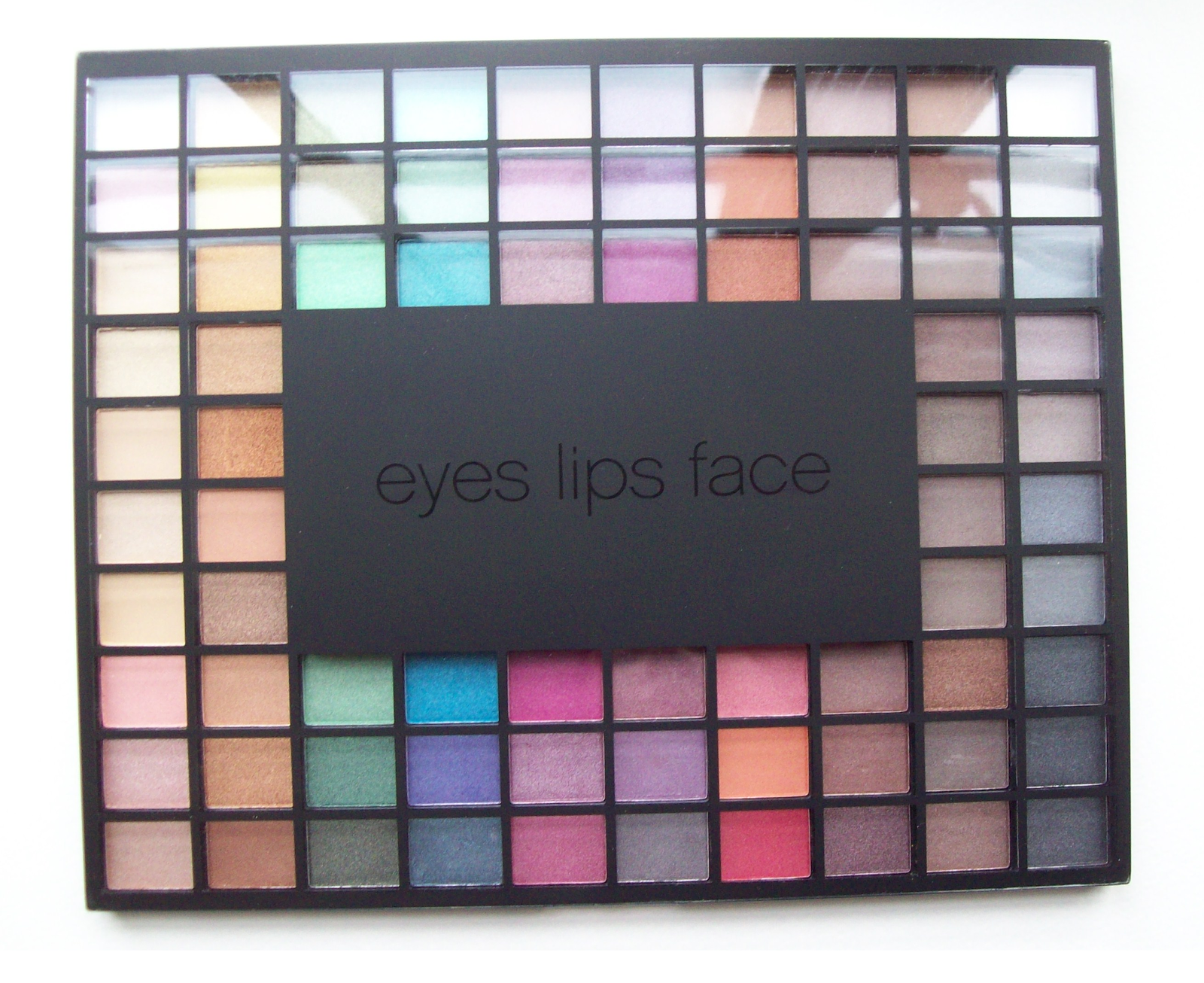 Peachy Curves e.l.f Studio 100 Piece Eyeshadow Palette Swatches