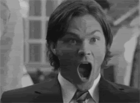 Supernatural gif mouths open