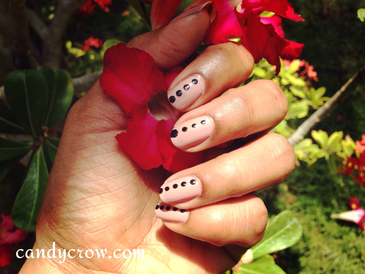 10. Spring Nail Art Designs with Polka Dots - wide 1