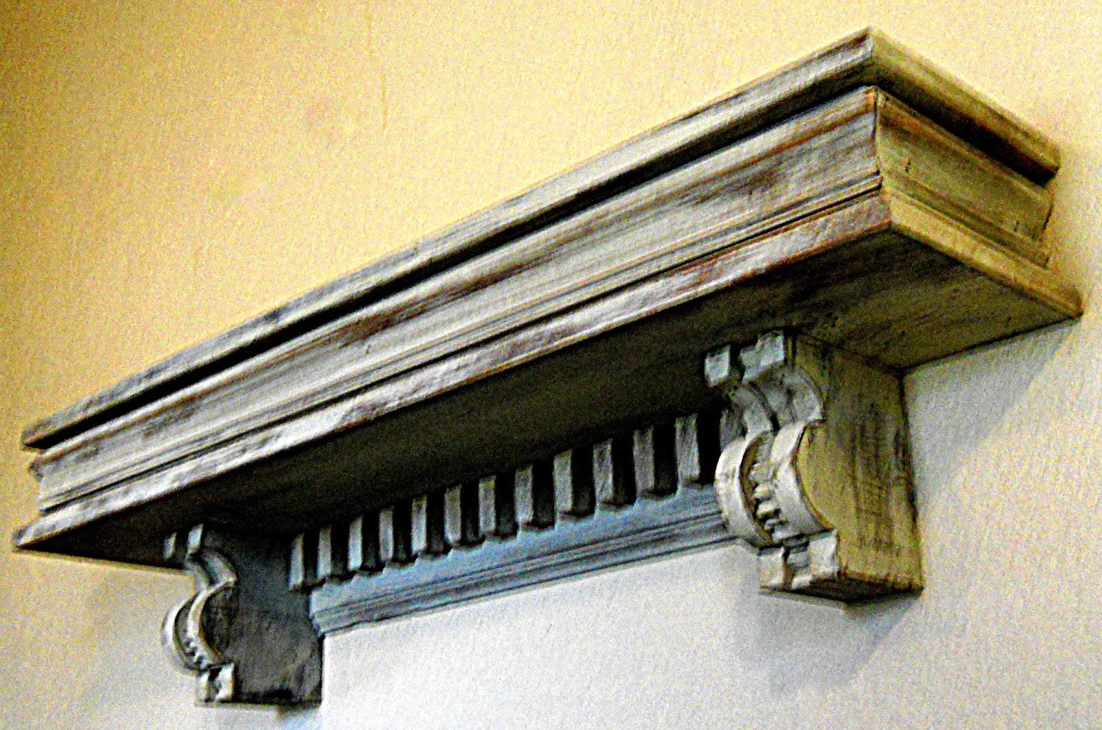 Cass County Woodworks Victorian Style Mantle Shelf