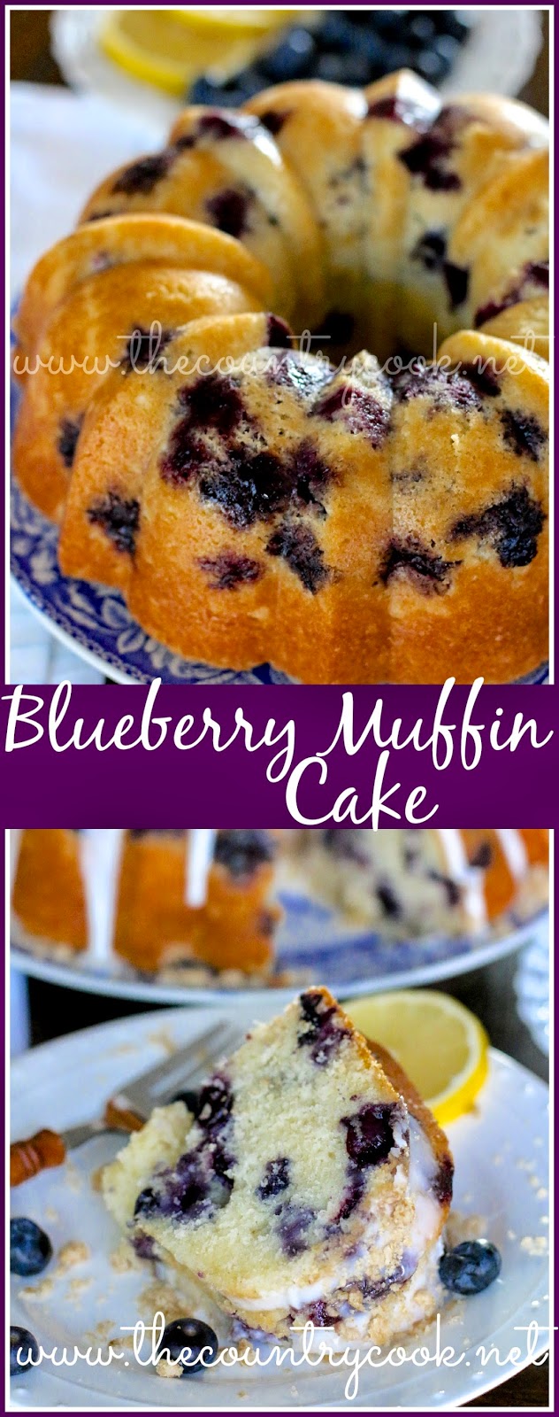 Blueberry Muffin Mix Bundt Cake Blueberry Muffin Mix Bundt Cake