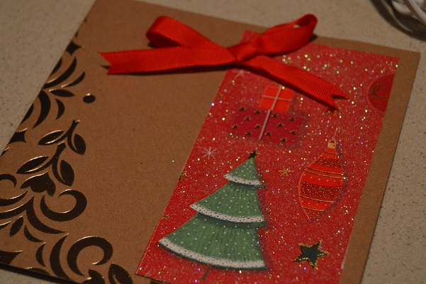 Little Homeschool Blessings: Joyful Moments: Making Homemade Christmas Cards