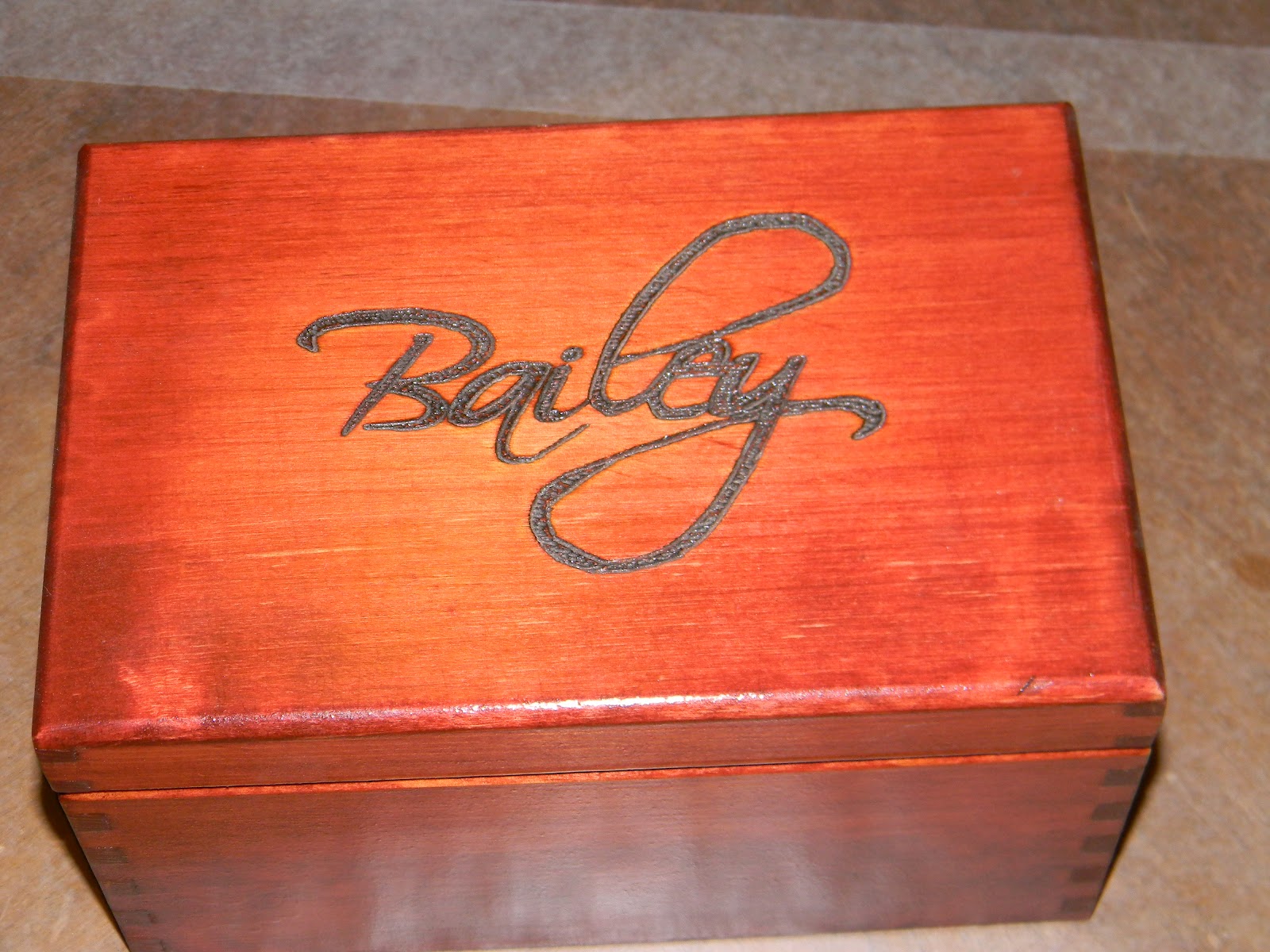 wood keepsake box plan