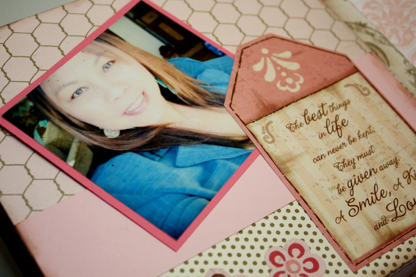Inspired and Unscripted Mother and Daughter Mini Scrapbook Album