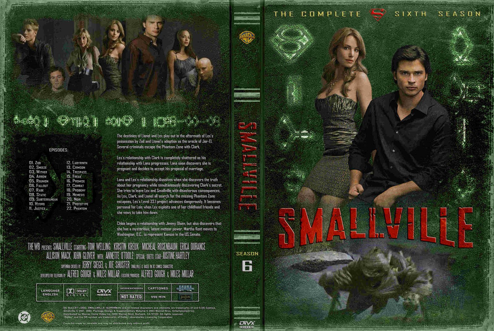 EPISODIOS DE LA QUINTA TEMPORADA DE SMALLVILLE episodios de la quinta temporada de smallville: