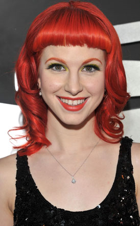hailey williams makeup. Hayley Williams might not be