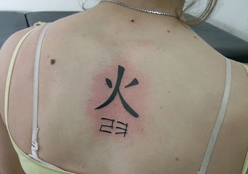 Meaningful Kanji Tattoo Design Kanji Tattoo Symbols On Back For Women