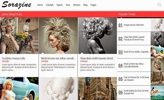 Sorazine Responsive Blogger Template Sorazine Responsive Blogger Template