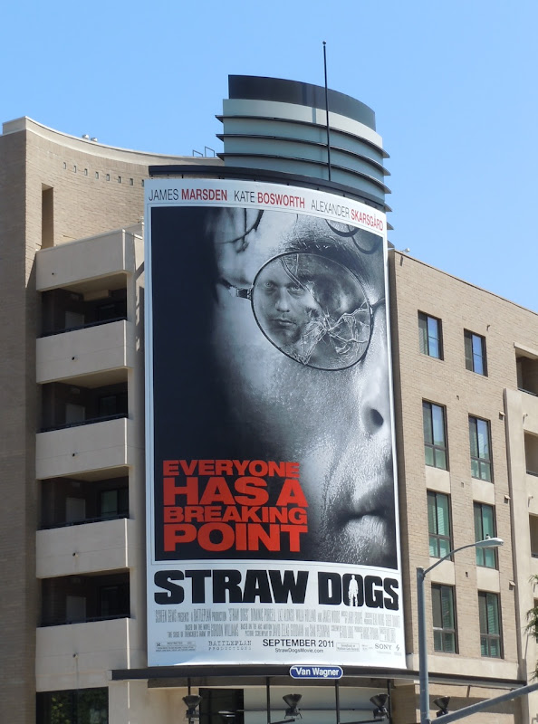 Giant Straw Dogs movie billboard