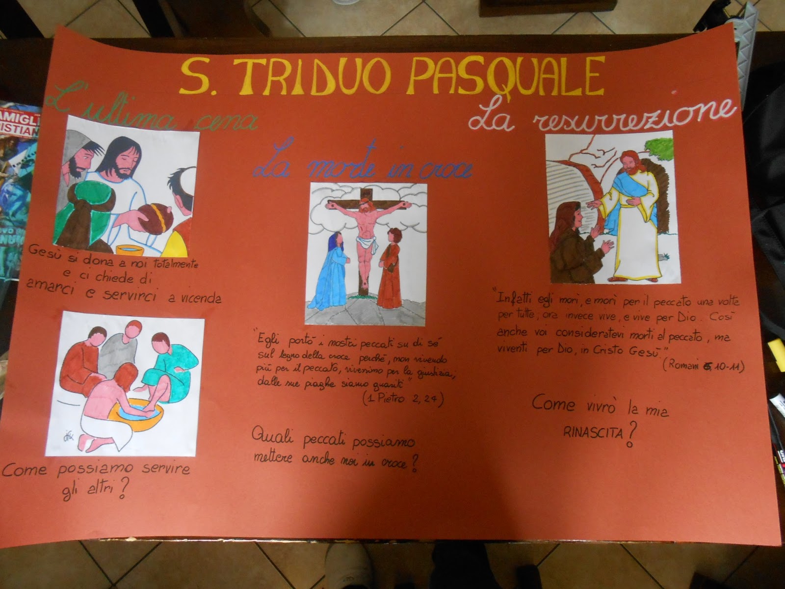 Triduo Pasquale Spiegato Ai Bambini Come essere mamma casalinga e non impazzire: Catechismo:triduo pasquale\1